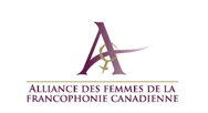 Logo Alliance des femmes de la francophonie canadienne